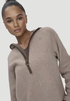 hessnatur Fleece Hoodie Relaxed ACTIVE LIGHT aus reiner Bio-Baumwolle von|Damen Sweatshirts|Fleece