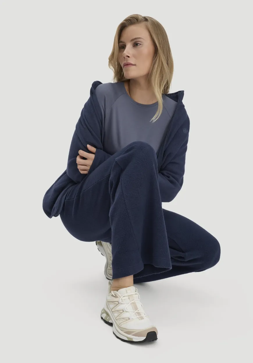 hessnatur Fleece Hose Relaxed ACTIVE LIGHT aus reiner Bio-Baumwolle von|Damen Hosen & Shorts|Fleece