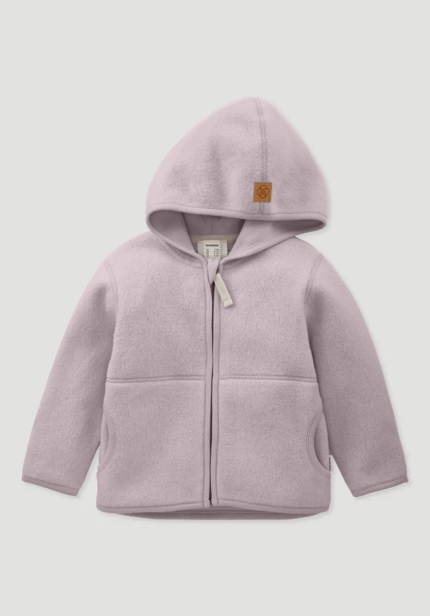 hessnatur Fleece Jacke aus reiner Bio-Baumwolle von| Fleece|Jacken
