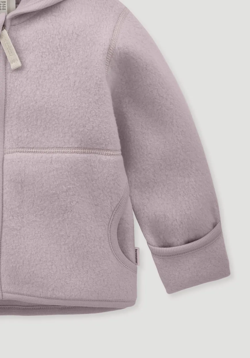 hessnatur Fleece Jacke aus reiner Bio-Baumwolle von| Fleece|Jacken