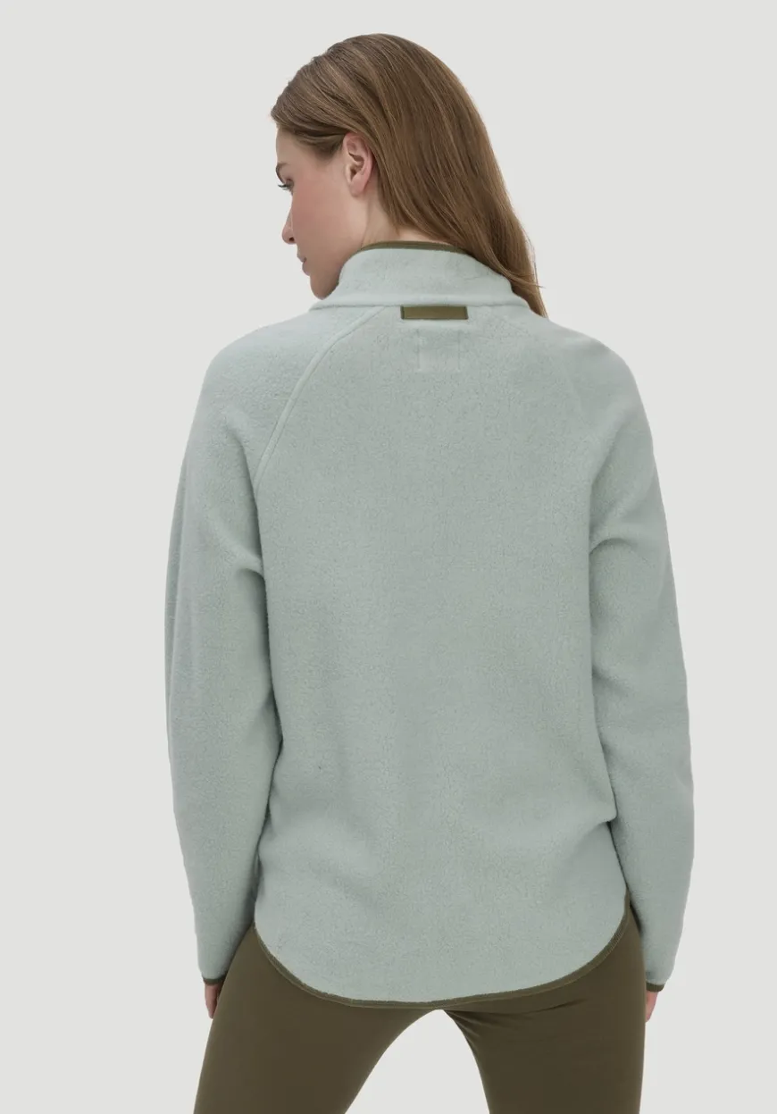 hessnatur Fleece Jacke Relaxed ACTIVE LIGHT aus Bio-Baumwolle von|Damen Jacken & Mäntel|Fleece