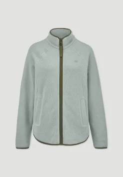 hessnatur Fleece Jacke Relaxed ACTIVE LIGHT aus Bio-Baumwolle von|Damen Jacken & Mäntel|Fleece