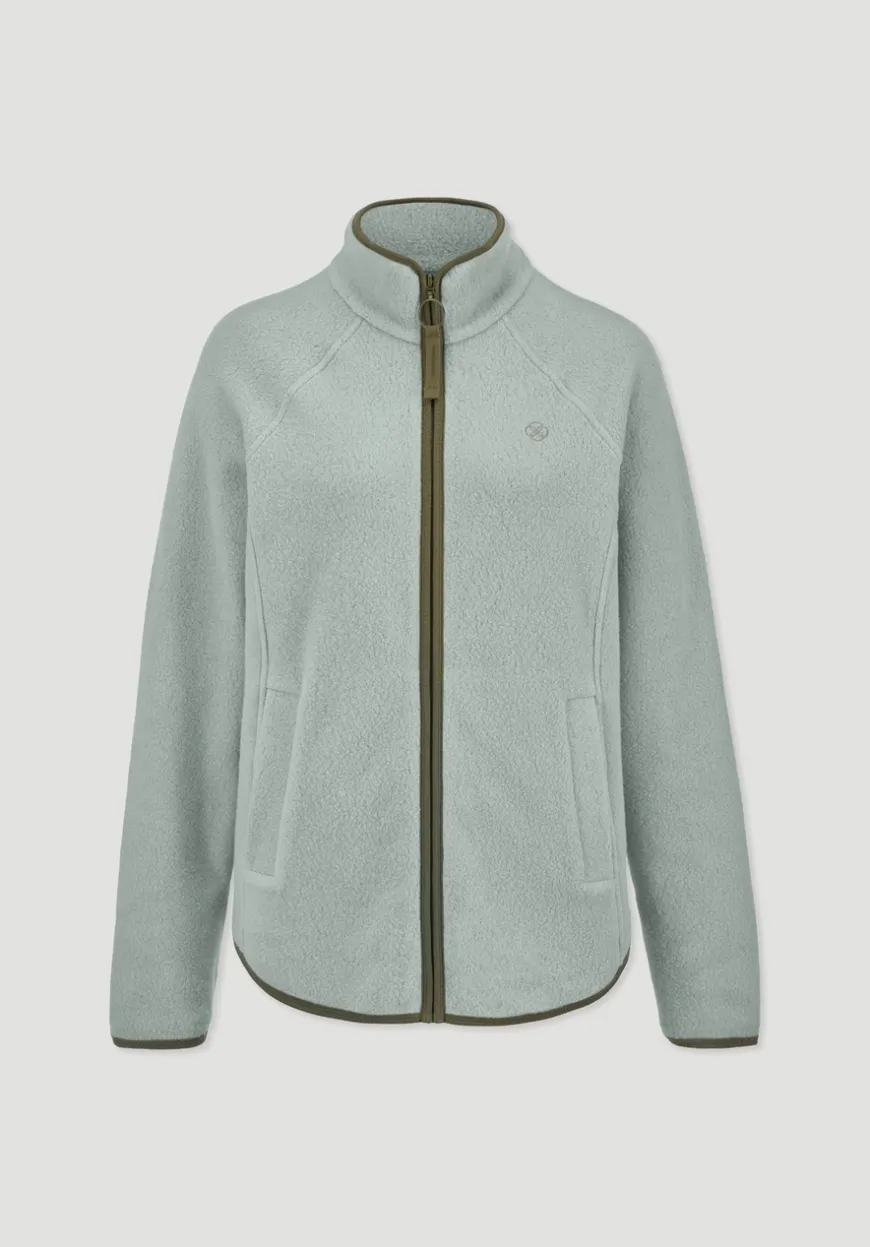 hessnatur Fleece Jacke Relaxed ACTIVE LIGHT aus Bio-Baumwolle von|Damen Jacken & Mäntel|Fleece