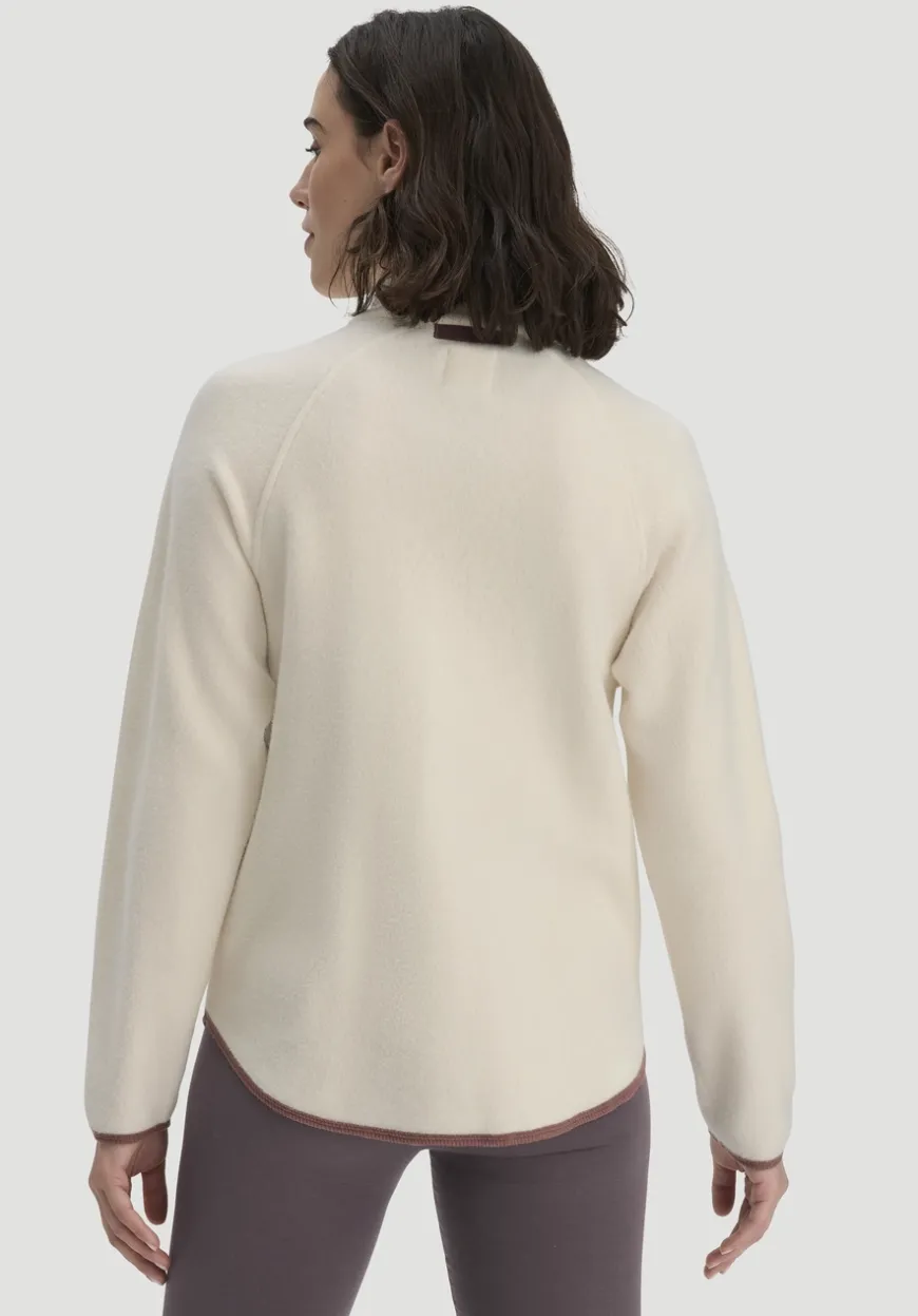 hessnatur Fleece Jacke Relaxed ACTIVE LIGHT aus Bio-Baumwolle von|Damen Jacken & Mäntel|Fleece