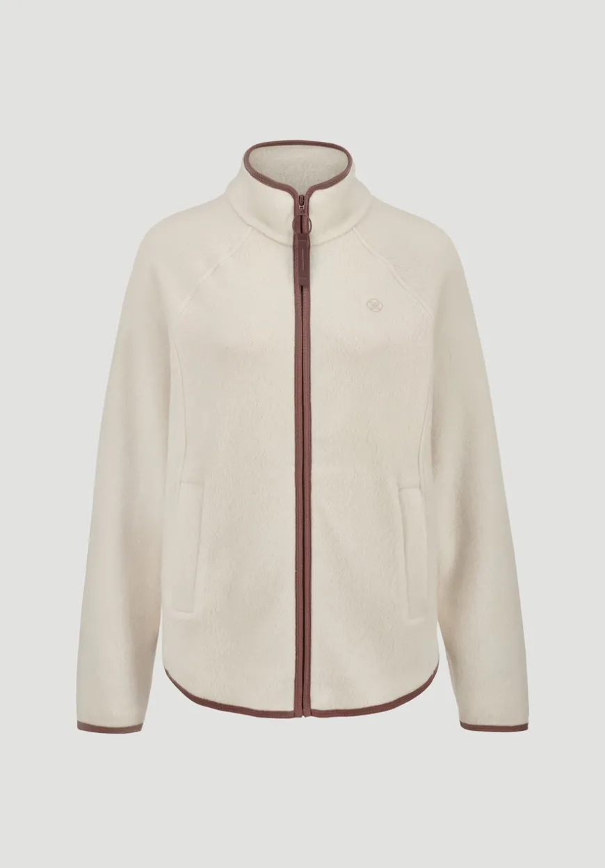 hessnatur Fleece Jacke Relaxed ACTIVE LIGHT aus Bio-Baumwolle von|Damen Jacken & Mäntel|Fleece