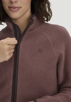 hessnatur Fleece Jacke Relaxed ACTIVE LIGHT aus Bio-Baumwolle von|Damen Jacken & Mäntel|Fleece
