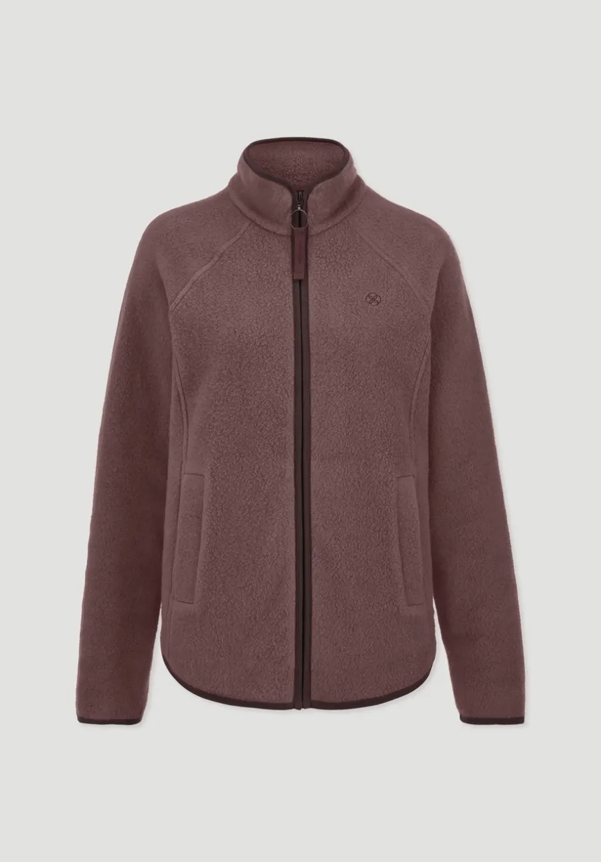 hessnatur Fleece Jacke Relaxed ACTIVE LIGHT aus Bio-Baumwolle von|Damen Jacken & Mäntel|Fleece