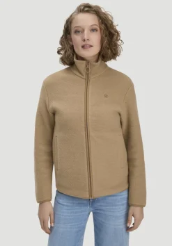 hessnatur Fleece Jacke Relaxed ACTIVE LIGHT aus reiner Bio-Baumwolle von|Damen Jacken & Mäntel|Fleece