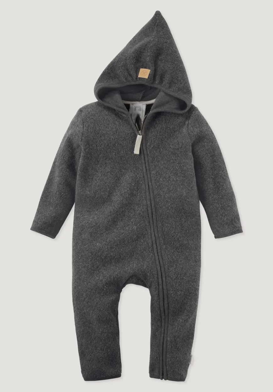 hessnatur Fleece Overall aus reiner Bio-Baumwolle von| Fleece|Bio-Baumwollfleece