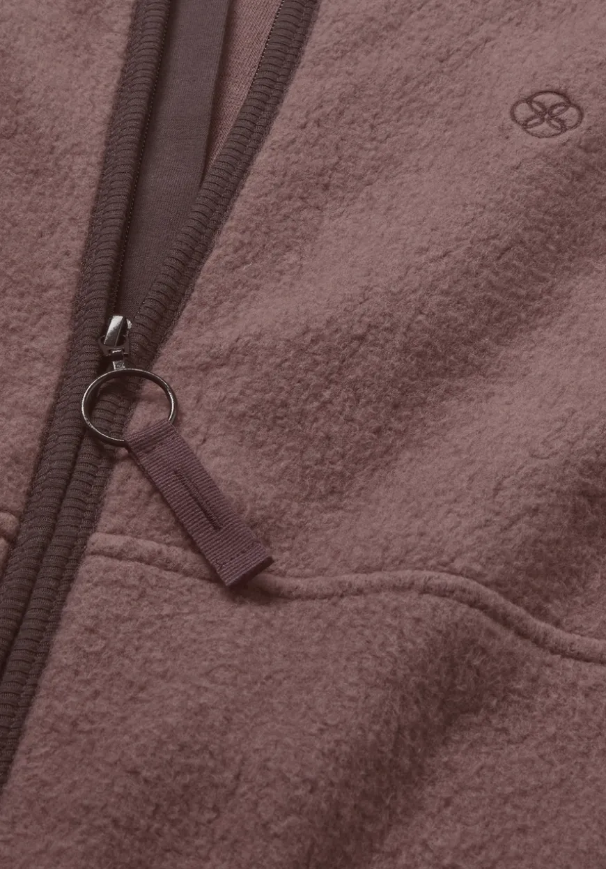 hessnatur Fleece Weste Regular ACTIVE LIGHT aus reiner Bio-Baumwolle von|Damen Jacken & Mäntel|Fleece