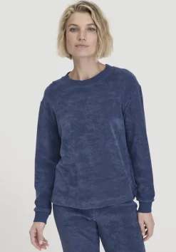 hessnatur Frottee Loungeshirt Oversize PURE COTTON aus reiner Bio-Baumwolle von|Damen Nachtwäsche|Nachtwäsche
