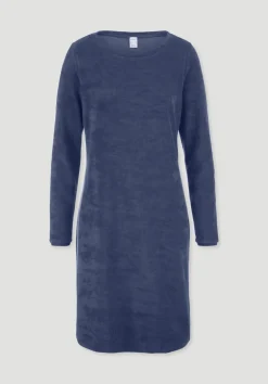 hessnatur Frottee Nachthemd PURE COTTON aus reiner Bio-Baumwolle von|Damen Nachtwäsche|Nachtwäsche