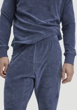 hessnatur Frottee Schlafhose PURE COTTON aus reiner Bio-Baumwolle von|Herren Nachtwäsche|Nachtwäsche