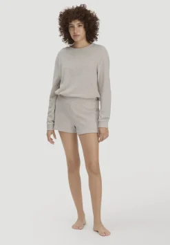 hessnatur Frottee Shorts PURE COTTON aus reiner Bio-Baumwolle von|Damen Nachtwäsche|Nachtwäsche