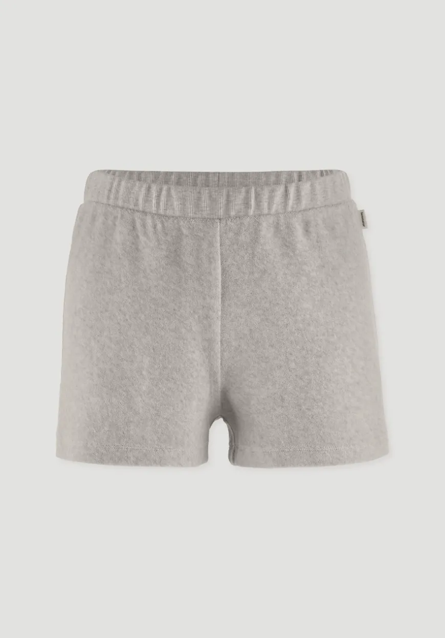 hessnatur Frottee Shorts PURE COTTON aus reiner Bio-Baumwolle von|Damen Nachtwäsche|Nachtwäsche