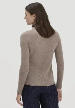 hessnatur FTC × Rollkragen Pullover Regular aus reinem Cashmere von|Damen Pullover