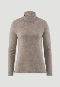 hessnatur FTC × Rollkragen Pullover Regular aus reinem Cashmere von|Damen Pullover