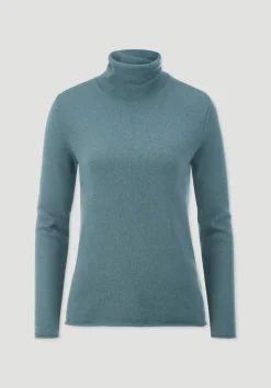 hessnatur FTC × Rollkragen Pullover Regular aus reinem Cashmere von|Damen Pullover