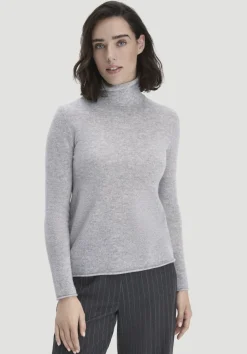 hessnatur FTC × Rollkragen Pullover Regular aus reinem Cashmere von|Damen Pullover