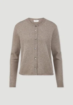 hessnatur FTC × Strick Jacke Regular aus reinem Cashmere von|Damen Strickjacken