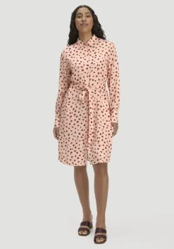 hessnatur Gewebe Hemdblusenkleid Knielang aus reiner LENZING™ ECOVERO™ Viskose von|Damen Kleider & Röcke