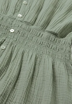hessnatur Gewebe Kleid mit Taillierung Midi aus reiner Bio-Baumwolle von|Damen Kleider & Röcke