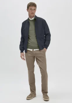 hessnatur Harrington Jacke Regular NATURE SHELL aus reiner Bio-Baumwolle von|Herren Jacken & Mäntel