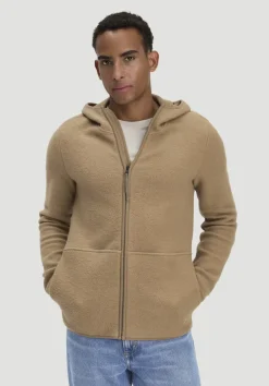 hessnatur Heavy Fleece Jacke Regular aus reiner Bio-Baumwolle von|Herren Jacken & Mäntel|Fleece