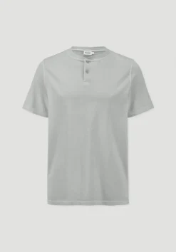 hessnatur Heavy Jersey Henley Shirt Relaxed aus reiner Bio-Baumwolle von|Herren T-Shirts
