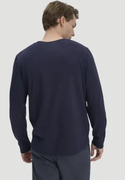 hessnatur Heavy Jersey Longsleeve Relaxed aus reiner Bio-Baumwolle von|Herren T-Shirts|T-Shirts