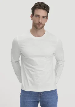hessnatur Heavy Jersey Longsleeve Relaxed aus reiner Bio-Baumwolle von|Herren T-Shirts|T-Shirts