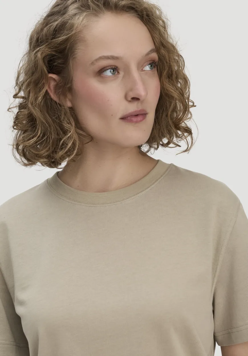 hessnatur Heavy Jersey T-Shirt aus reiner Bio-Baumwolle von|Damen Shirts & Tops|T-Shirts