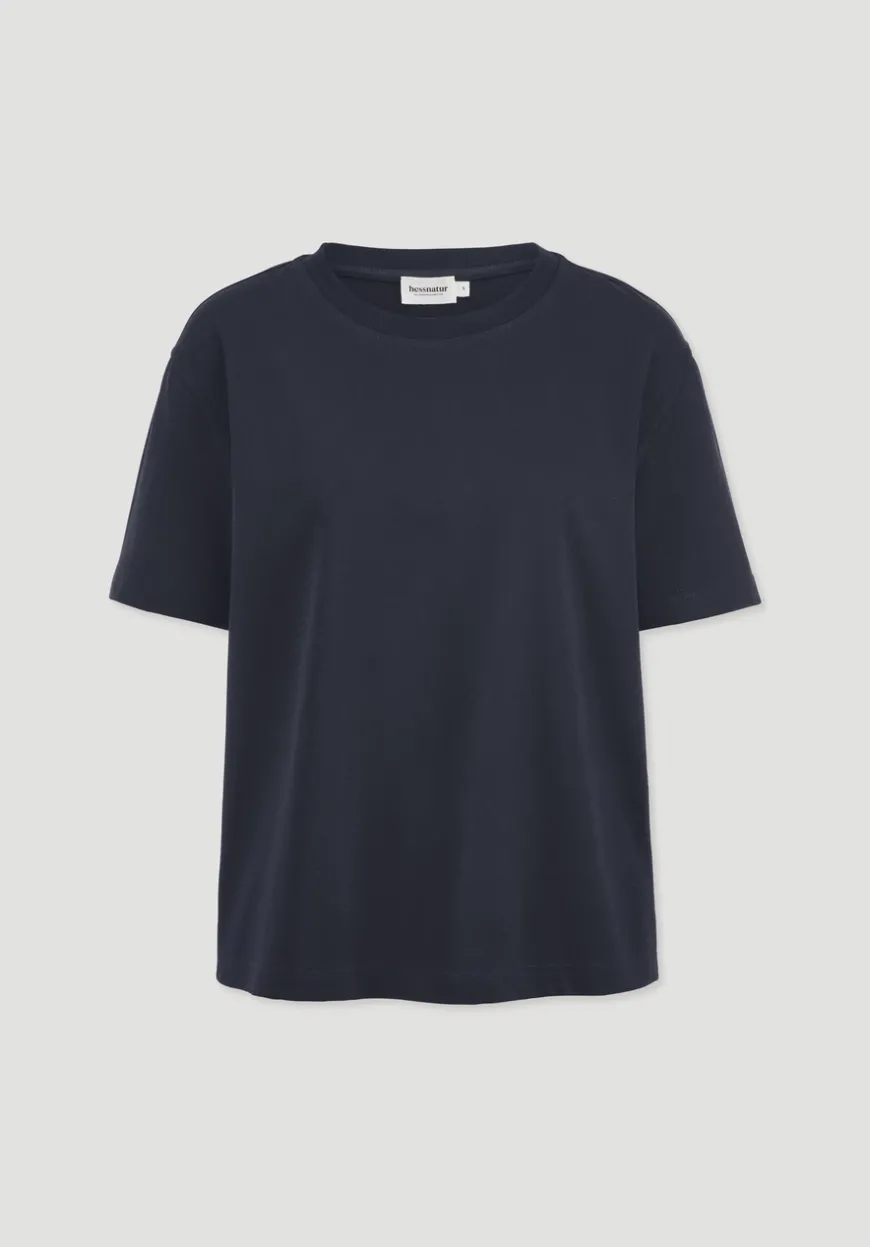 hessnatur Heavy Jersey T-Shirt aus reiner Bio-Baumwolle von|Damen Shirts & Tops|T-Shirts