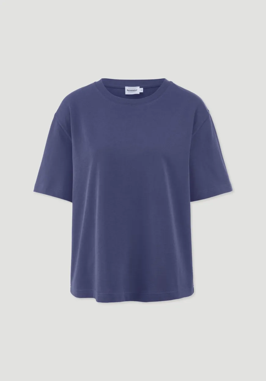hessnatur Heavy Jersey T-Shirt Oversize aus reiner Bio-Baumwolle von|Damen Shirts & Tops|T-Shirts