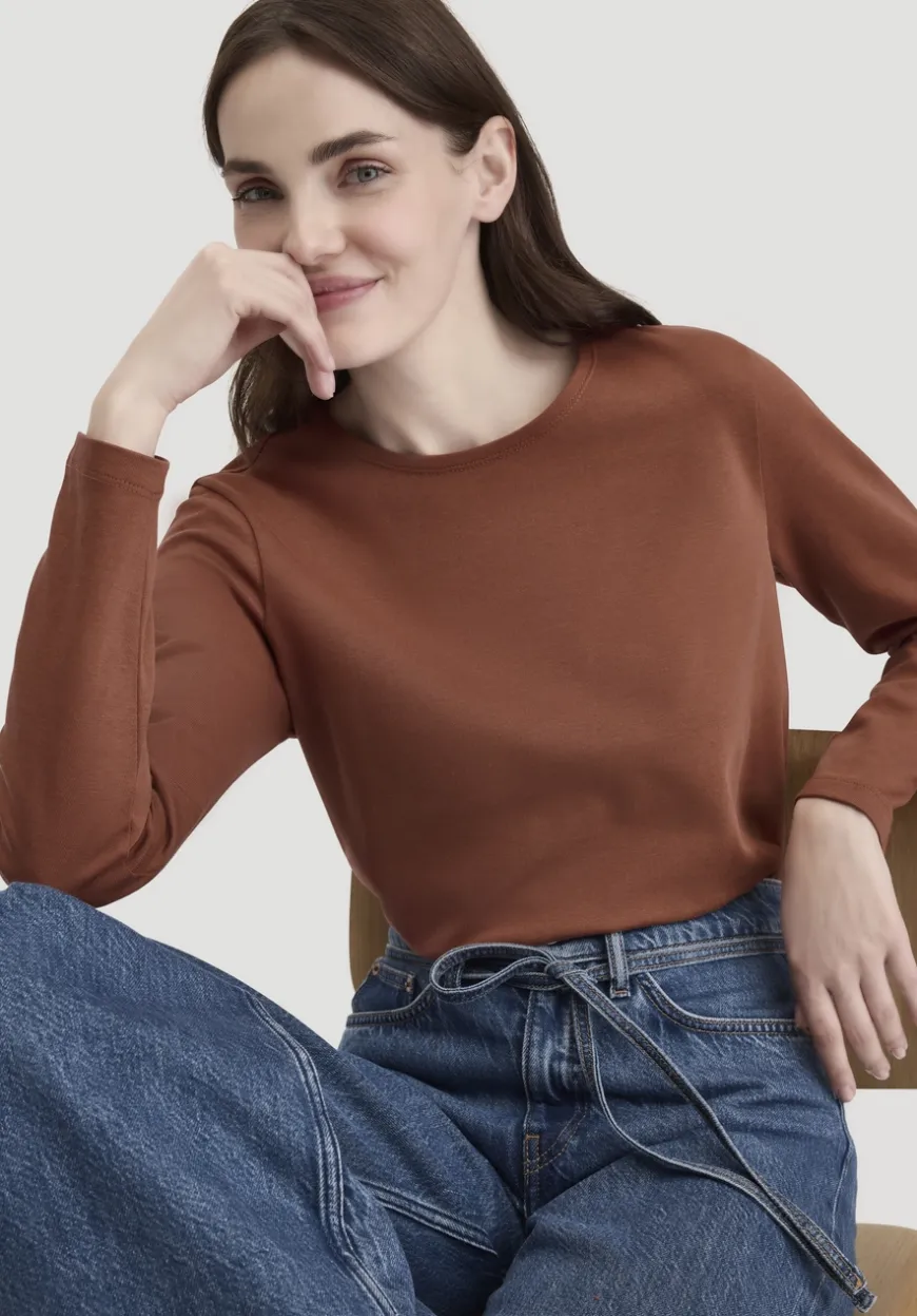 hessnatur Heavy Shirt Relaxed aus reiner Bio-Baumwolle von|Damen Shirts & Tops|T-Shirts