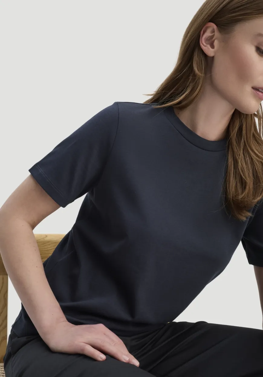 hessnatur Heavy T-Shirt Relaxed aus reiner Bio-Baumwolle von|Damen Shirts & Tops|T-Shirts