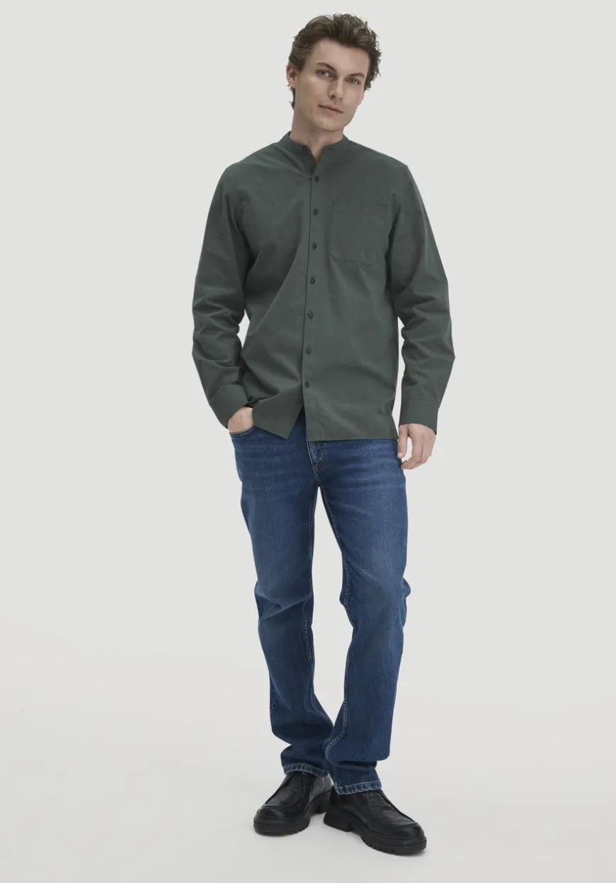 hessnatur Hemd Regular aus Bio-Baumwolle mit Hanf und Yak von|Herren Hemden