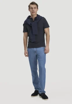 hessnatur Henley T-Shirt Regular aus Leinen und Bio-Baumwolle von|Herren T-Shirts|T-Shirts