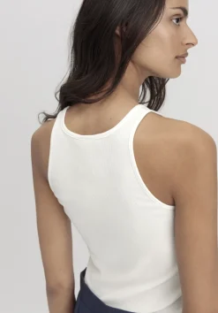 hessnatur High-Neck Ribtop SOFT RIB aus Bio-Baumwolle von|Damen Nachtwäsche|Nachtwäsche
