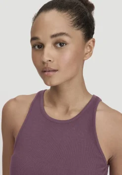 hessnatur High-Neck Ribtop SOFT RIB aus Bio-Baumwolle von|Damen Nachtwäsche|Nachtwäsche