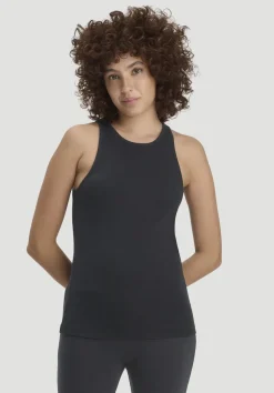 hessnatur High-Neck Ribtop SOFT RIB aus Bio-Baumwolle von|Damen Nachtwäsche|Nachtwäsche