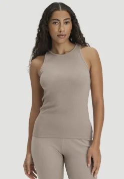 hessnatur High-Neck Ribtop SOFT RIB aus Bio-Baumwolle von|Damen Nachtwäsche|Nachtwäsche