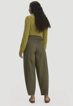hessnatur Hose Barrel Leg aus Bio-Baumwolle von|Damen Hosen & Shorts