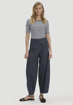 hessnatur Hose Barrel Leg aus Bio-Baumwolle von|Damen Hosen & Shorts