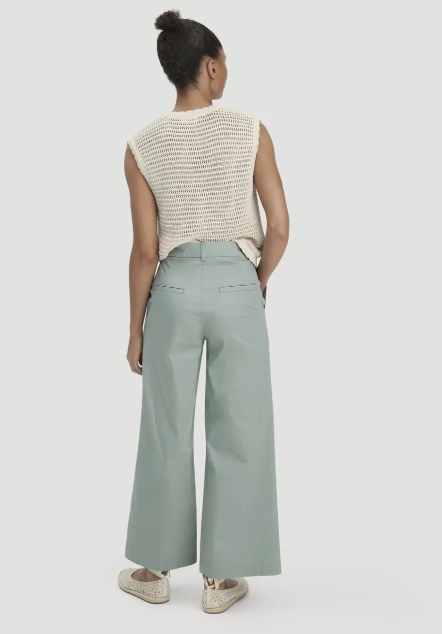 hessnatur Hose Culotte Regular aus Bio-Baumwolle von|Damen Hosen & Shorts|Hosen