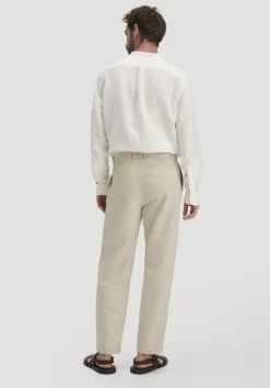 hessnatur Hose RON Relaxed aus Bio-Baumwolle mit Leinen von|Herren Hosen