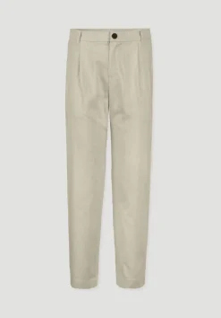 hessnatur Hose RON Relaxed aus Bio-Baumwolle mit Leinen von|Herren Hosen