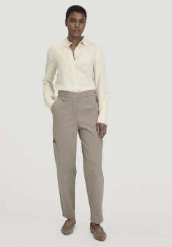 hessnatur Hose Soft Utility Cargo Relaxed aus Bio-Baumwolle von|Damen Hosen & Shorts