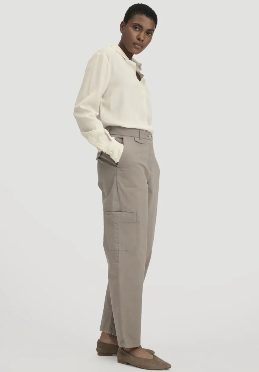 hessnatur Hose Soft Utility Cargo Relaxed aus Bio-Baumwolle von|Damen Hosen & Shorts