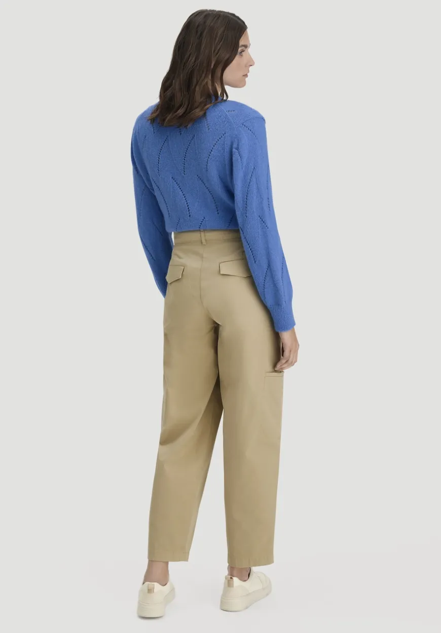 hessnatur Hose Soft Utility Cargo Relaxed aus Bio-Baumwolle von|Damen Hosen & Shorts